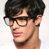 Designer Retro Clear Lens Black Frame Glasses