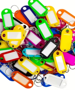 Mixed Bag Plastic Key Ring