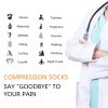 Compression Socks Stocking Relief Aching Feet Varicose Vein