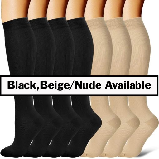 Compression Socks Stocking Relief Aching Feet Varicose Vein