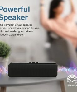 PROMATE 6W Wireless HD Bluetooth Portable Speaker. Built-in 1200mAh