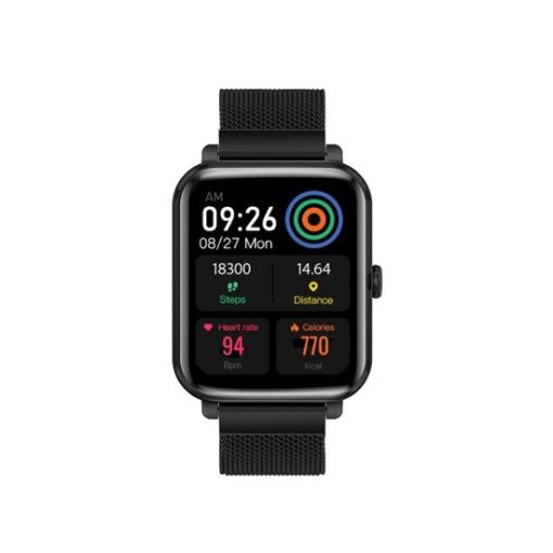 PROMATE IP68 Smartwatch with Fitness Tracker & Media Storage.