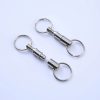Key rings Detachable Pull Apart Quick Release Keychain