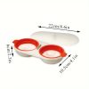Mini Double Egg Cooker, Microwave Eggs Poacher