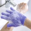Exfoliating Gloves 1 pair 2x gloves Massage Shower Bath