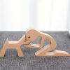 Perfect Gift For Dog Lovers, Handcrafted Person And Dog Figurine,