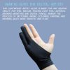 Two-Finger Glove Graphics Drawing Artist Glove