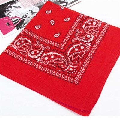 Bandanna Summer Scarf Red Bandana - Red