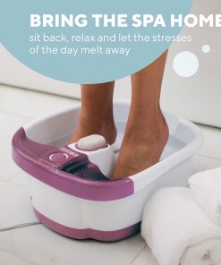 Homedics Bubble Bliss Foot Spa FB-55-AU Purple