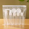 7pcs Travel Bottles For Toiletries, Empty Refillable Travel Size Containers