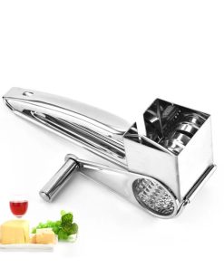 Stainless Steel Cheese Grater with 3 cutters