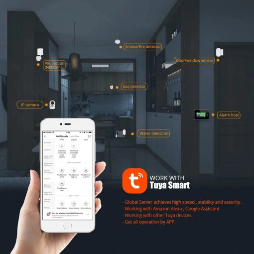 Tuya Smart WIFI /Zigbee Water Leak Sensor Detector