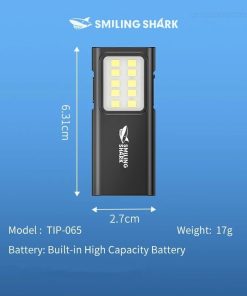 Xiaomi Smiling Shark LED Torch Light | Rechargeable Mini Work Light TIP065