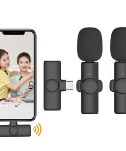 Professional Wireless Lavalier Microphone for iPhone iPad