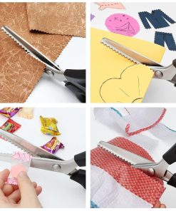 Pair of Pinking Dressmaking Shears triangle scissors sewing Best Seller