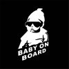 3D Car Sticker Baby On Board Decals