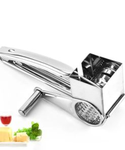 Stainless Steel Cheese Grater with 3 cutters