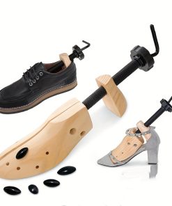 Adjustable Wooden Shoe Stretcher for Men & Women - Fits High Heels, Boots, Casual Shoes |