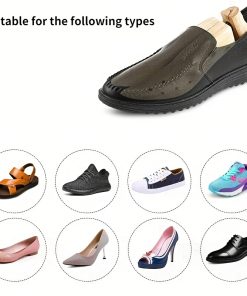 Adjustable Wooden Shoe Stretcher for Men & Women - Fits High Heels, Boots, Casual Shoes |