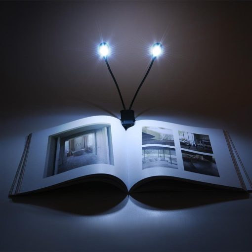 Music Stand Lamp, Clip-on LED Book Light - Image 4