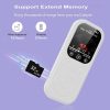 MP3 Bluetooth player Type-C port for fast charging