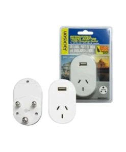 Jackson PTA8814USB Outbound Travel Adaptor