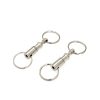 Key rings Detachable Pull Apart Quick Release Keychain
