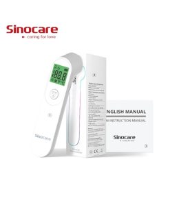 LCD Digital Thermometer Infrared Forehead Ear Non-Contact Sinocare ELERA
