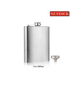 7 oz Stainless Steel Hip Flask with Funnel Pocket Best Seller