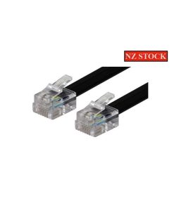 Dynamix Telephone Extension Cord Cable Modem Lead 5 Metre RJ12 Best Seller