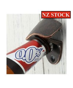 Vintage Pub Beer Soda Top Opener Wall Mount Bronze Best Seller