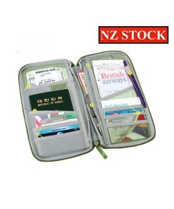 Travel Document Wallet Passport Cards Money Organizer Best Seller