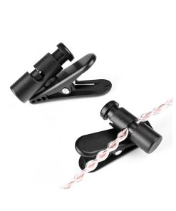Clamp Collar Clip Rotating Cable Headphone