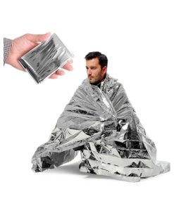 Outdoor Emergency Survival First Aid Sliver Rescue Blanket 130x210CM Best Seller