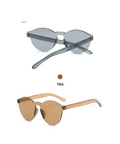Eyewear Candy Fashion Flat Sunglasses Luxury Brand Various Colors