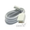 Telephone Extension Cord Cable lead 10m Best Seller