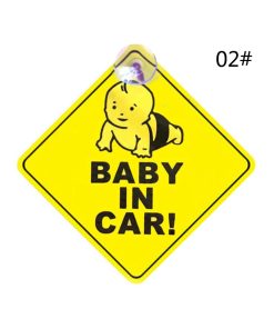 Car Sticker Baby Warning Safety Sign