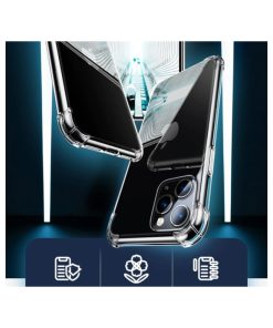 Case For iPhone 11 pro Max Luxury Transparent Shockproof Silicone