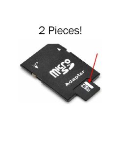 Memory Card Reader 2 x High Quality Flash MIcrosd TF TO SD