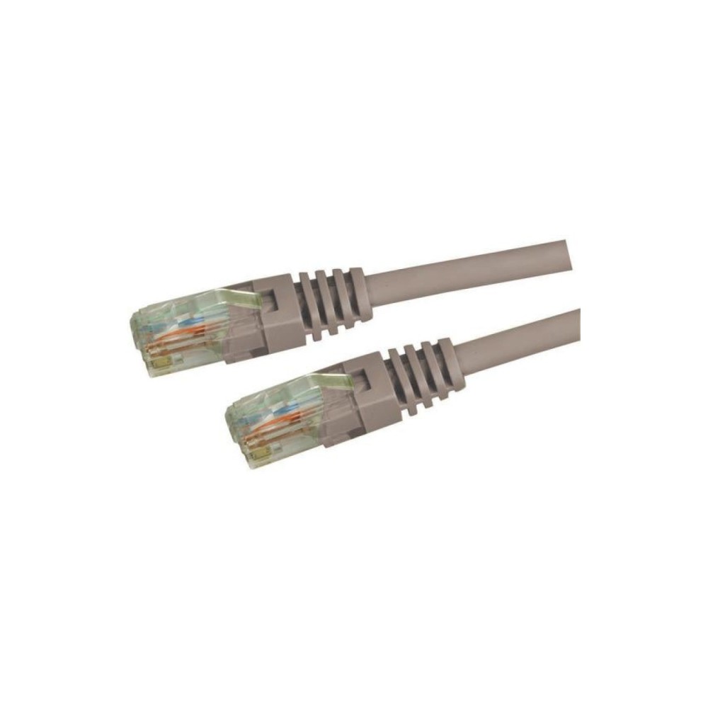DYNAMIX 0.5m Cat5e Cat 5 Grey cable UTP Patch Lead (T568A Spec) 100MHz