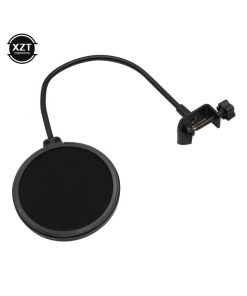 Double Layer Studio Microphone Flexible Wind Screen