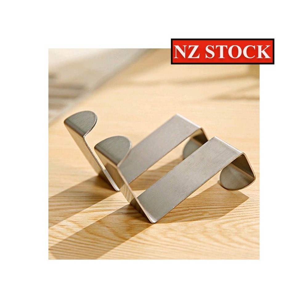 2 x Hooks Piece Steel Over Door Hooks 10kg Best Seller