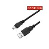 Dynamix USB 2.0 0.3M Type Mini B Male to Type A Male