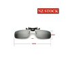 Flip Up Small Clip On Drive Glasses Sunglases