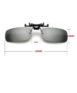 Flip Up Small Clip On Drive Glasses Sunglases