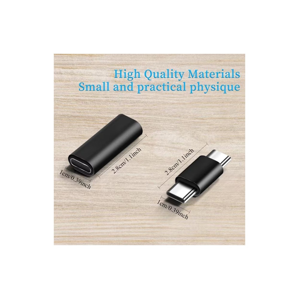 USB C Adapters, Type C Male to Male Connector, USB-C Female to Female
