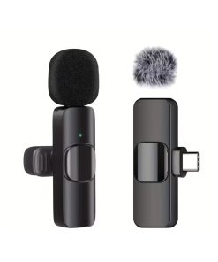 Professional Wireless Lavalier Microphone for iPhone iPad