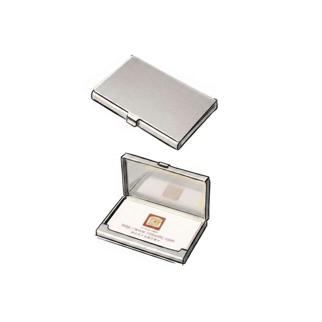Business Card Wallet Holder Metal