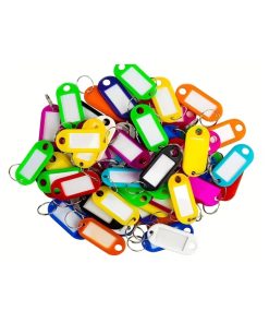 Mixed Bag Plastic Key Ring