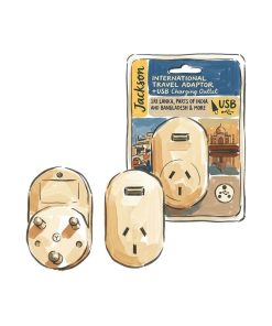 Jackson PTA8814USB Outbound Travel Adaptor